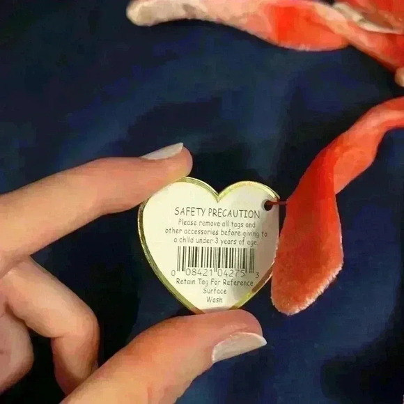 Ty Beanie Baby Wiggly - Picture 3 of 5